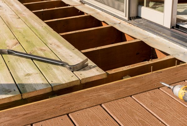 Old Deck Repair in Utica