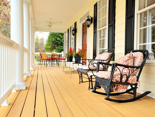 Cost of Porch Construction in Utica