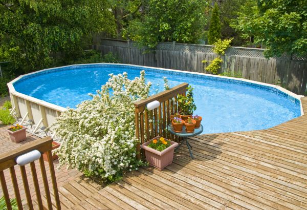 Pool Deck Installation in Utica