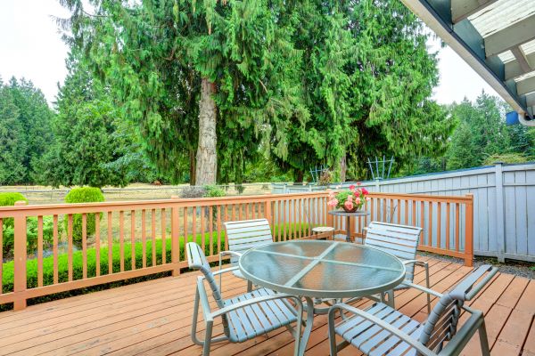 Cost of Backyard Deck Construction in Utica