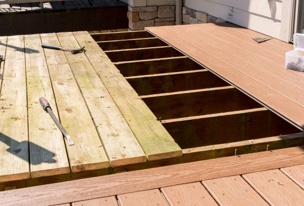 Deck Floor Replacement in Utica
