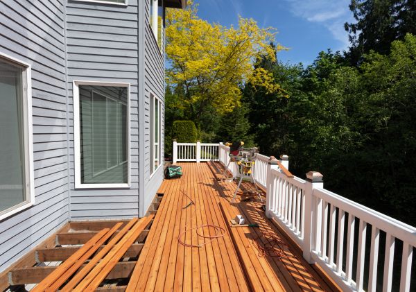 Deck Floor Repair in Utica
