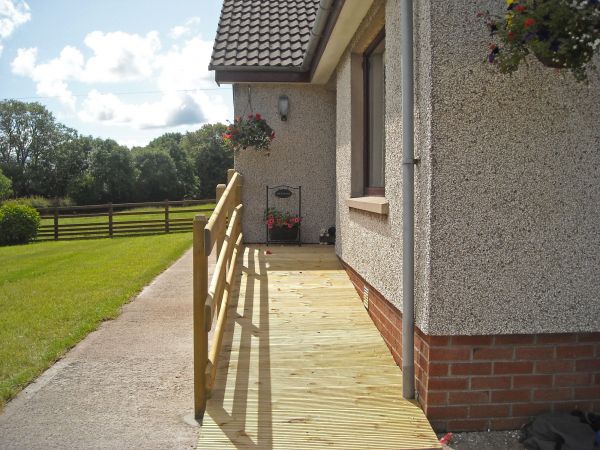 Cost of Hardwood Ramp Installation in Utica