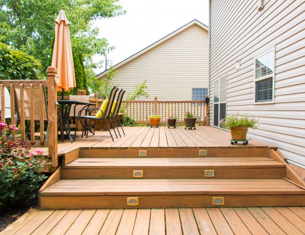 Cost of Wooden Patio Installation in Utica