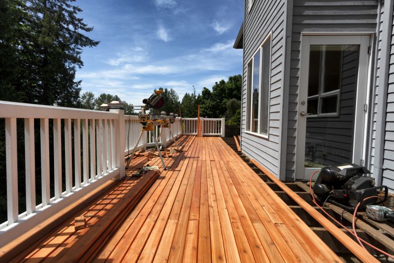 Newly Constructed Deck